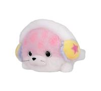 Plush Headphone Case | Seal-Shaped Plush Protective Universal Storage Bag | Headphone Case Hard Shell for Adult Man Woman Home Office Desk Travel Work