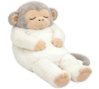 Plush Monkey Sleeping Bag, Warm Adult Bed Sack, Fleece Material for Comfort and Relaxation, Lightweight Portable Sleeping Gear Camping Backpacking Travel Hiking Indoor Lounging Men Women