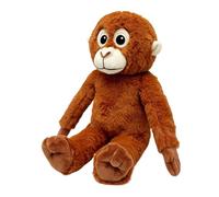 Plush Monkey Toy - 36 cm Standing 24 cm Sitting | Soft Stuffed Animal Doll | Cute Home Decor Plush Figurine For Kids Adults Bedroom Living Room Couch Shelf Travel Party Birthday Gift Decoration