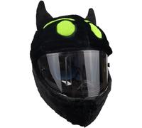 Plush Motorcycle Helmet Cover Motorcycle Helmet Protector Outdoor Riding Equipment Protective Cover Plush Cartoon Men And Women