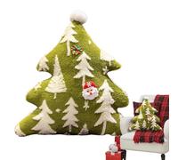 Plush Pillow, Stuffed Christmas Decor, Winter Holiday Cushion Decoration with 19.69 Inches, Soft Boho Cushions for Bedroom Living Room Sofa Couch Bed Indoor Home, Fall Halloween Christmas Seasonal