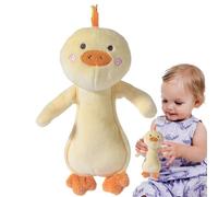Plush Sonores pour bébés, souris | Bas d'animaux pour tout-petits, jouets sensoriels pour tout-petits en forme de canard d'ours de lapin, shaker éducatif pour