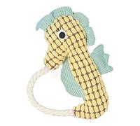 Plush Squeaky Dog Toys, Squeaker Sea Animal Chewing Plush, Cotton Rope Interactive Game, Crinkle Paper Design Agressive Chewers, Pet Entertaining Doll For Playtime, 7,48 x 9,84 In