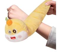 Plush Stuffed Slap Bracelets | Stuffed Animal Plush Slap Bracelets Snake Wristband | Snake Stuffed Animal Wristband Toys for Kids, Family, Girls, Friends | Stuffed