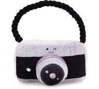 Plush Toy for Dogs with Retro Camera