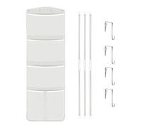 Plush Toy Storage, Folding Over Door Organizer with Hook, Mesh Hammock Bag and Nursery Bins to Your Baby Room, Stuffed Animal Holder for Bedroom, Closet, Or Playroom Use