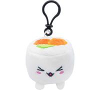 Plushi Peluche avec porte-clés Uramaki Sushi au saumon 7 cm