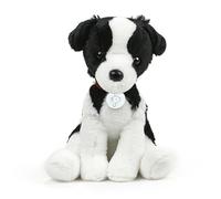 Plushland Collier en peluche réaliste pour chien en peluche de qualité supérieure pour chiots et chiens de 20,3 cm (bord collie avec collie)