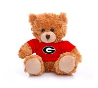 Plushland Ours en jersey collégial de 15,2 cm - Jouet de sport d'équipe aux couleurs vives et claires, jouet d'animaux en peluche, Université d'État, logo de l'école, édition en vrac (Université de