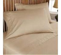 Plushy Comfort Queen Sleeper Canapé lit de lit, Couleur Taupe Solide, 100% Coton égyptien 800 Fils