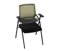 Plusieurs Couleurs Disponibles Chaise De Conférence/Formation Pliante Simple avec Table Et Dossier Ergonomique(Green,57 * 49 * 86cm-Writing Board)