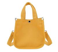 Plusieurs Couleurs Disponibles Frange Toile Tote Bag Summer Beach Bag Grande Capacité Sac à Main Pour Femmes 5/8 Go Embrayage, jaune, Taille unique