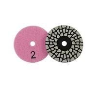 Plusieurs surfaces 80 mm 100 mm Diamantine sèche tampons de polissage pour tampon résine sèche béton lourd béton marbre pour pierre frittée