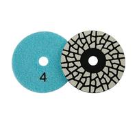Plusieurs surfaces 80 mm 100 mm Diamantine sèche tampons de polissage pour tampon résine sèche béton lourd béton marbre pour pierre frittée