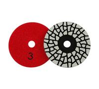 Plusieurs surfaces 80 mm 100 mm Diamantine sèche tampons de polissage pour tampon résine sèche béton lourd béton marbre pour pierre frittée
