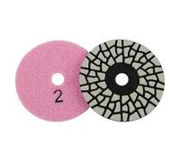 Plusieurs surfaces 80 mm 100 mm Diamantine sèche tampons de polissage pour tampon résine sèche béton lourd béton marbre pour pierre frittée