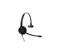 plusonic 6337-10.1P téléphone Micro-casque supra-auriculaire filaire Mono noir