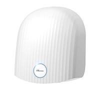 PLUSSEN Sèche-mains 10 secondes - Économie d'énergie - Sèche-mains électrique commercial automatique pour cuisine, salle de bain, toilettes - 1200 W (blanc jade