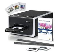 Plustek OpticFilm 135i Ai Scanner de films et de diapositives de qualité professionnelle avec tout nouveau système d'objectif asphérique, Bundle SilverFast Ai Studio 9 + cible d'étalonnage avancée IT8