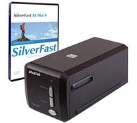 Plustek OpticFilm 8300i SE - Scanner à Rayures et Diapositives négatives de 35 mm avec Augmentation de la Vitesse de numérisation de 38%, Bundle SilverFast SE Plus 9 + QuickScan Plus