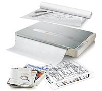 Plustek OS1180 Scanner à plat pour graphiques et documents au format A3 - Conception adaptée aux bibliothèques, écoles ou petits bureaux - Numérisation d’un document A3 en 9 secondes environ