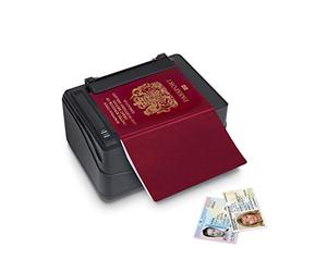 Plustek X-Mini - Scanner de Passeport et de Carte d'identité, pour la numérisation d'identité personnelle, de permis de Conduire et de Passeport