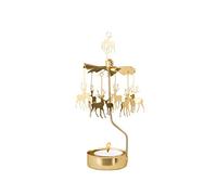 Pluto - Bougeoir Carrousel Cerf Or