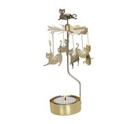 Pluto Design Carillon Kattfamilj Doré