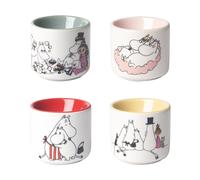 Pluto Design Coquetier Mumin love 4 pièces Multi-blanc