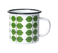 Pluto Design Mug en émail Berså Blanc-vert