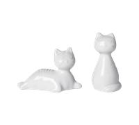 Pluto Design Salière & poivrier Chat Blanc