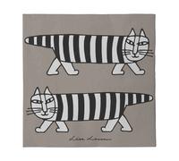 Pluto Design Serviettes Lisa Larsson Mikey lot de 24 Gris