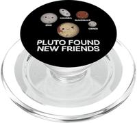 Pluto Found New Friends Space Galaxie Astronomie Hommes Femmes Enfant PopSockets PopGrip pour MagSafe