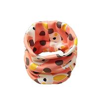 Pluto & Fox Cache-cou Thermique Pour Les Enfants De Plus De 2 Ans De Coton Avec Polaire Intérieur De Garçons Et Filles Avec Des Dessins D'enfants (Lapin rose)