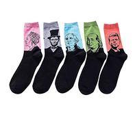 Pluto & Fox Chaussettes De Sport Pour Homme Avec Dessin Broderie De Oléographique Au Dessus De La Cheville Lot De 5 Paires (Multicolore, 39-45)