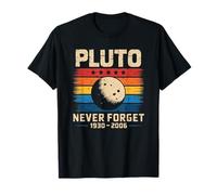 Pluto Never Forget - Space Nostalgie Astronomy Humour T-Shirt