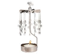 Pluto Produkter PLU-AN107 Support à Bougies Chauffe-Plat en métal, Argent-Référence AN107, Silber, Taille unique