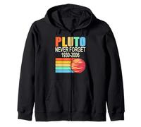 Pluton n'est Pas Oublié 1930 2006 Rétro Cosmos Blague Sweat à Capuche