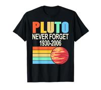 Pluton n'est Pas Oublié 1930 2006 Rétro Cosmos Blague T-Shirt