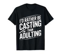 Plutôt être jeté que d'adulter une pêche amusante T-Shirt