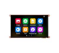 Pluuttiem Carte de Développement D121BBV, Écran Tactile Capacitif IPS 7 Pouces, Prise en Charge Intégrée du Logiciel de Couche Supérieure GUITION 400 MHz