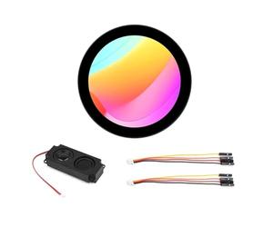 Pluuttiem Écran Tactile Rond 4inch 800x800 Écran IPS Écran IPS Multi-Touch Prise en Charge L'Interaction de la Voix AI