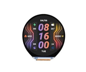 Pluuttiem ESP32-S3 Ecran Tactile Capacitif Couleur de 1,46 Pouces, Développement sans avec WiFi et Bluetooth 412×412 sans Couvercle