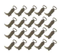 Pluuttiem Lot de 20 décapsuleurs en forme de bottes de cowboy - Cadeaux de mariage - Décapsuleurs de bière vintage - Cadeaux de mariage - Vieux cyan