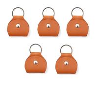 Pluuttiem Lot de 5 porte-médiators de guitare, porte-clés, étui pour de guitare, cadeau pour guitariste
