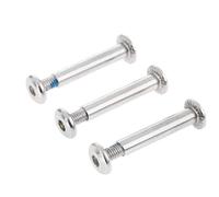 Pluuttiem Lot de 50 vis de rechange pour de patin à roues alignées de 6 mm, outil de réparation d'axes de roue 36 mm