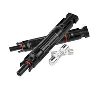 Pluuttiem Porte-Fusible Solaire IP67 Solar Fuse Holder Inline 2 Pièces Fusible de Panneau Solaire Mâle et Connecteur de Panneau Solaire