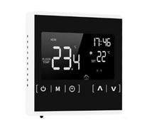Pluuttiem Thermostat à Écran Tactile Intelligent pour le Système de Chauffage Du Sol Électrique Programmable AC 85-240V Theoregulateur