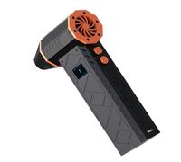 Pluuttiem Ventilateur Industriel, 130000 TR/Min, Mini Soufflant à Air avec Moteur sans Balais 3 Vitesses de Vent Noir + Orange