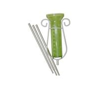 VIDAXL Pluviomètre avec Support Métal - 110cm